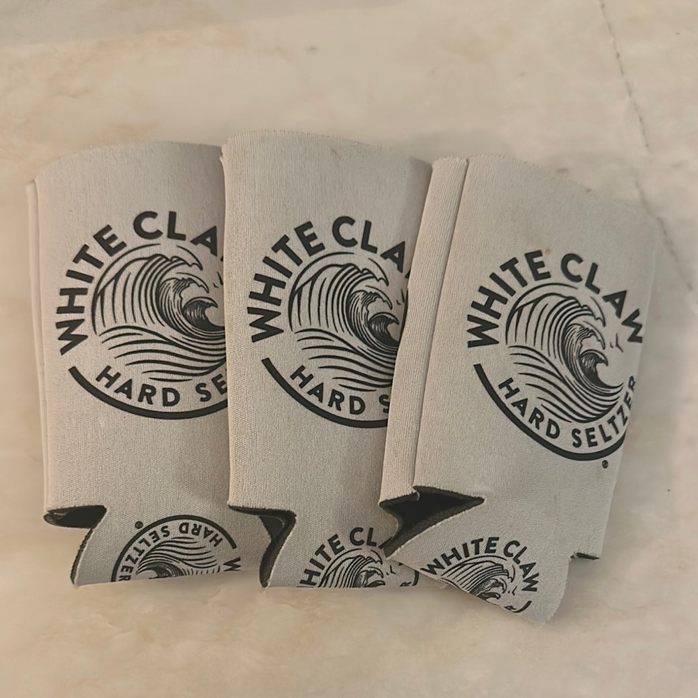 White Claw Hard Seltzer Can Coolers